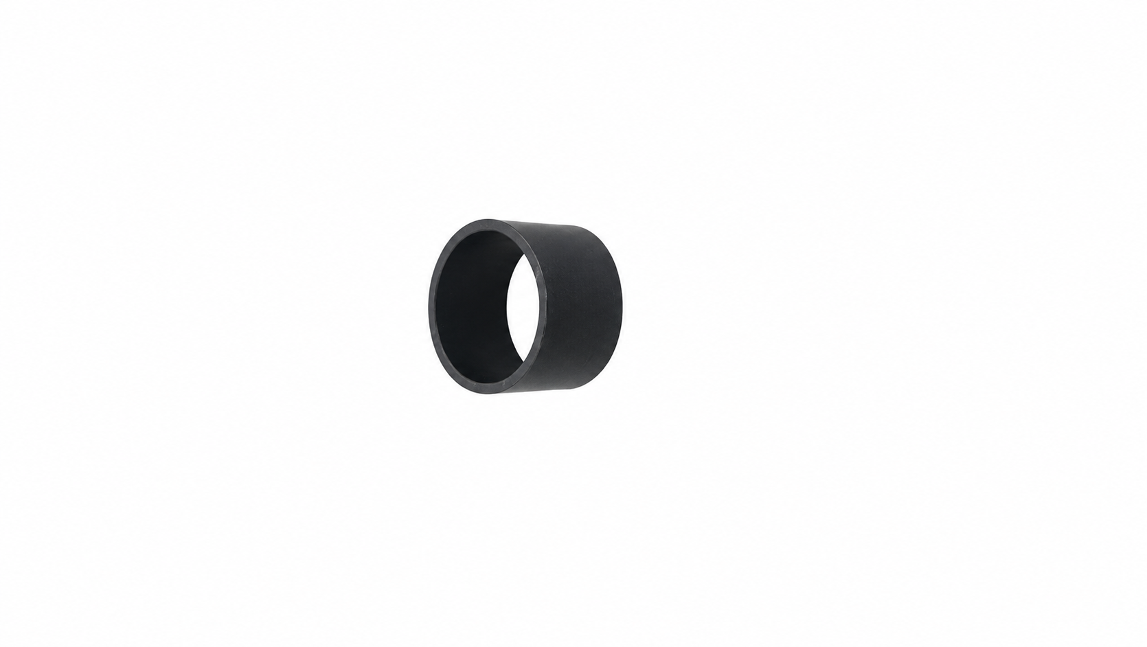 Space Sleeve, Round Pad, PVC, slate black