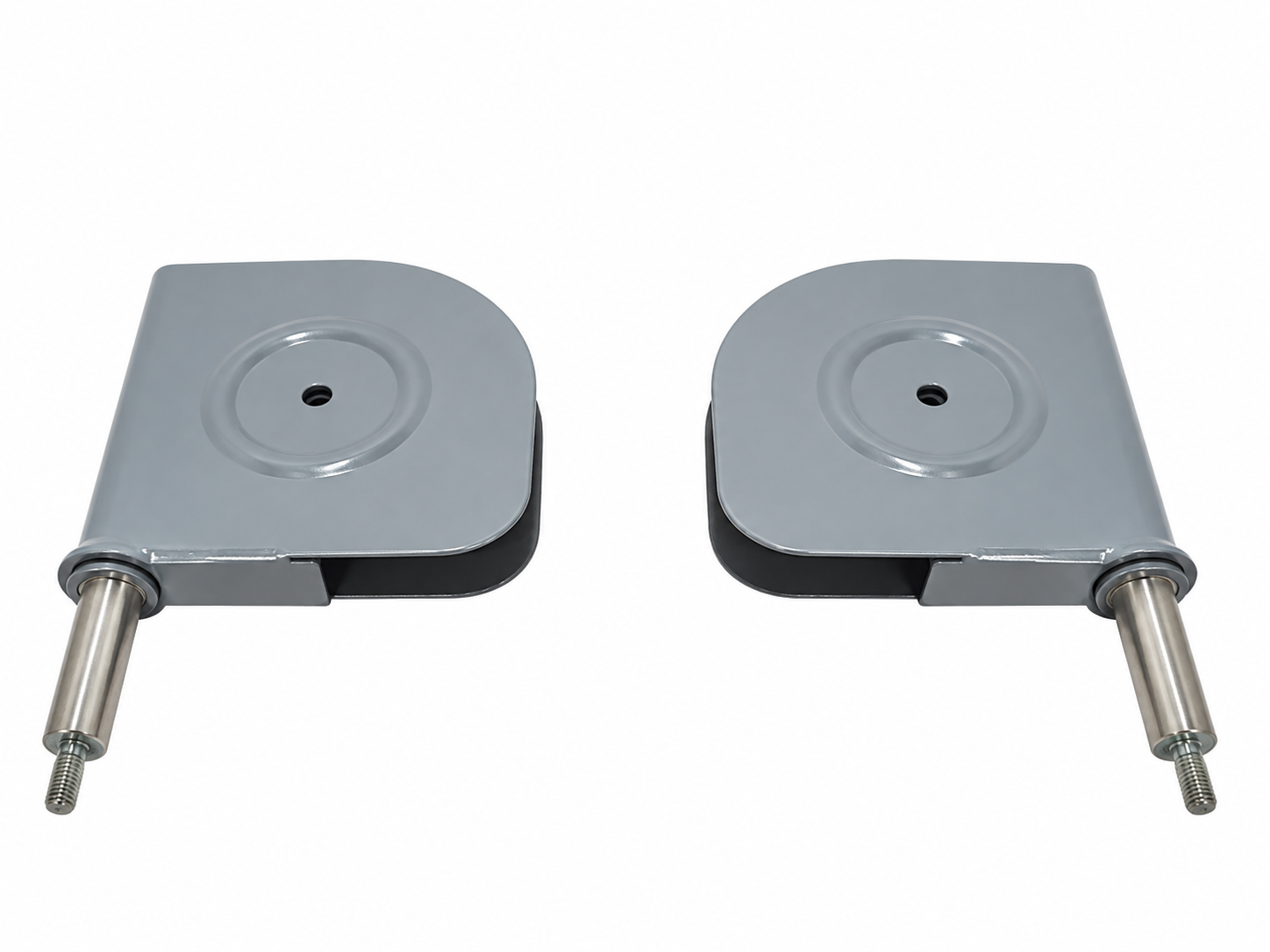 Pulley Fixing Set, Pulley, Iced Sliver