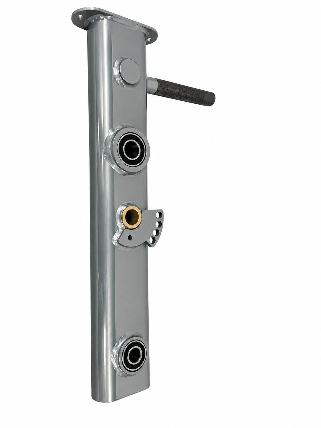 pedal arm set, GM219, Iced Sliver