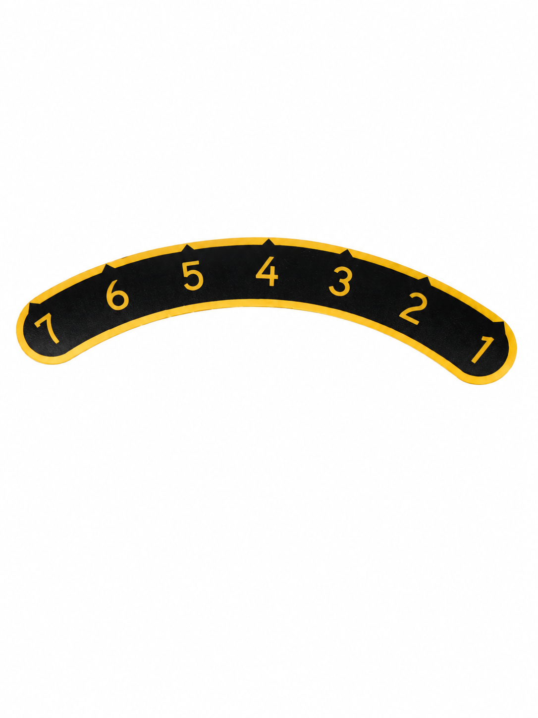 Decal, cam adjustable, PC, GM120-KM