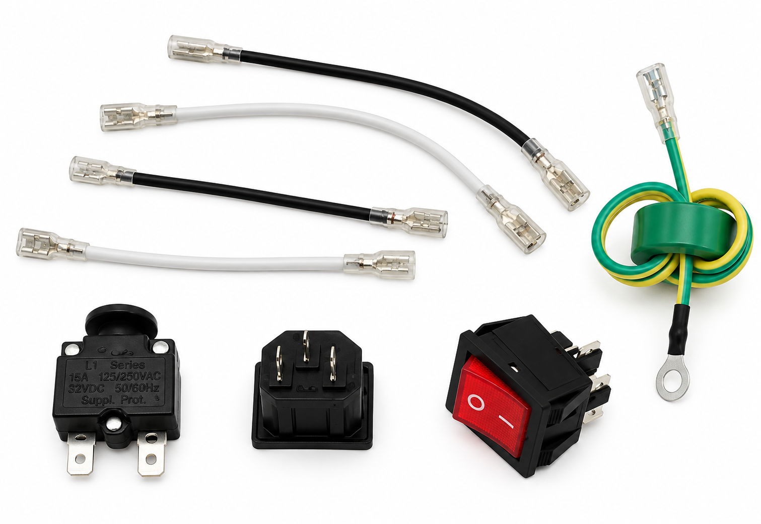 SERVICE KIT, AC INLET WITH WIRING