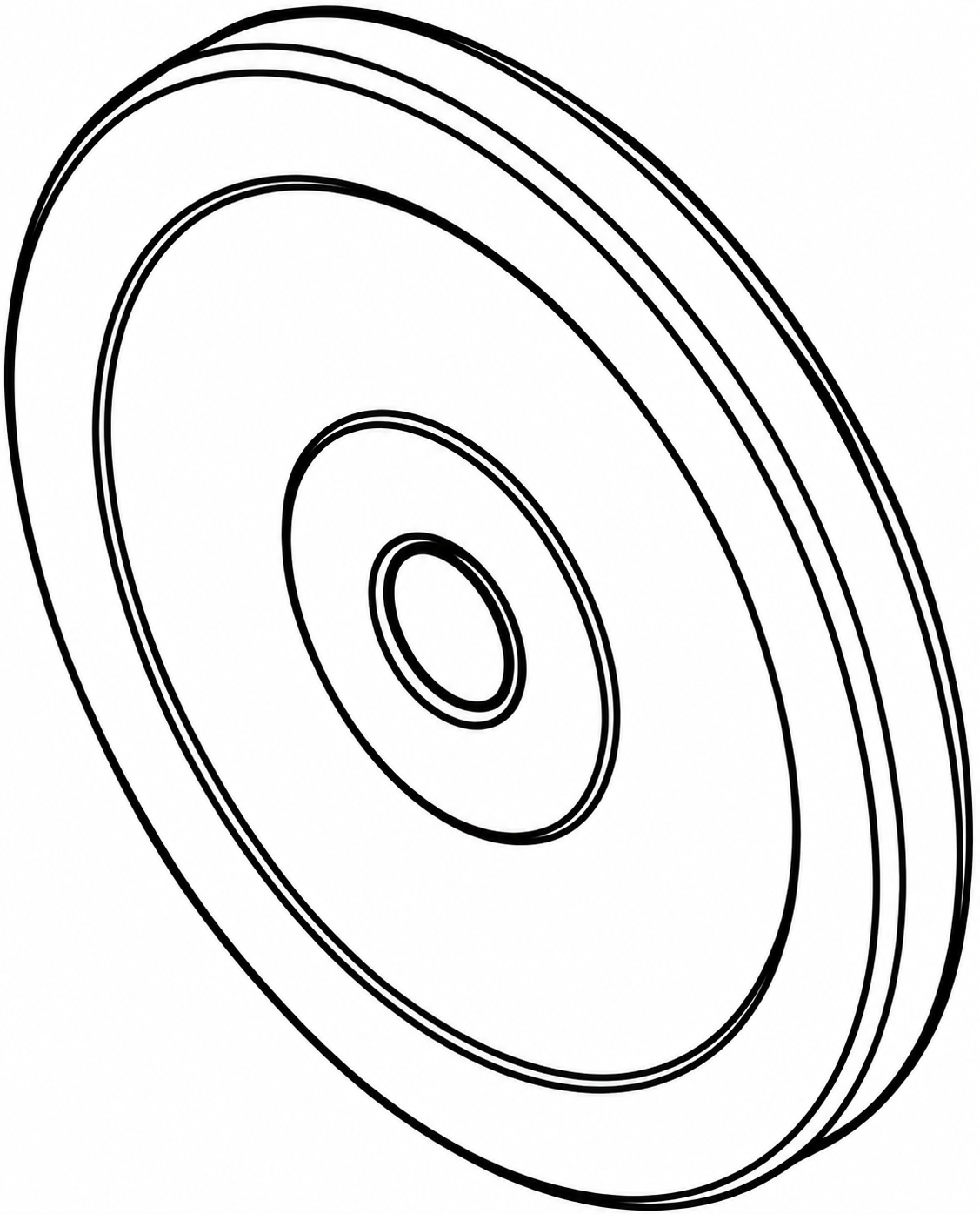 Exercise Bike Flywheel (New)