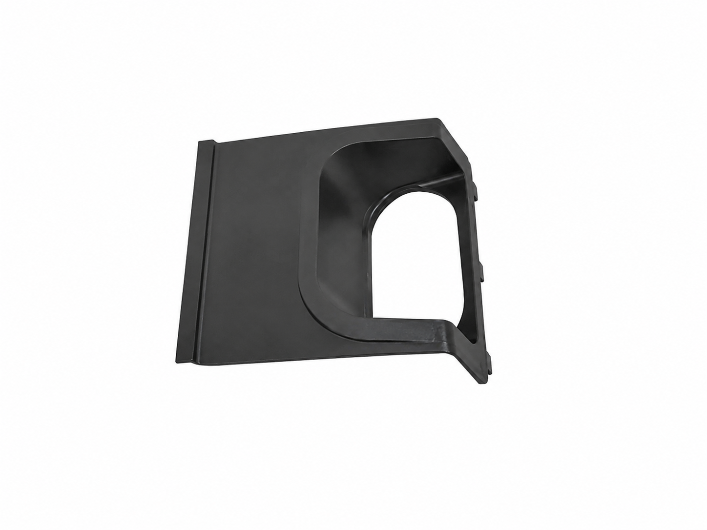 Cover Board, Arm Rest, right, ABS/PA757, Bla
