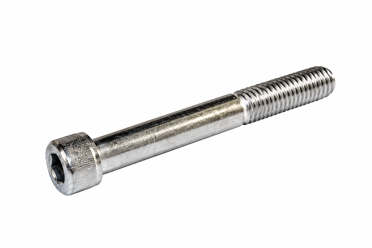 Screw, Hex Socket, Round, M12x1.75Px35L, Chromed