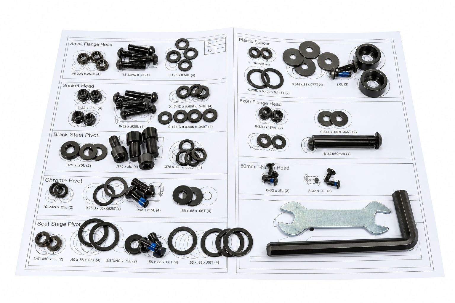 hardware set, Blister, EP558E