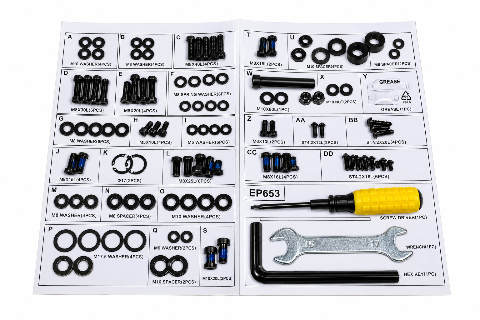 Hardware Set, -, EP553-1US, -