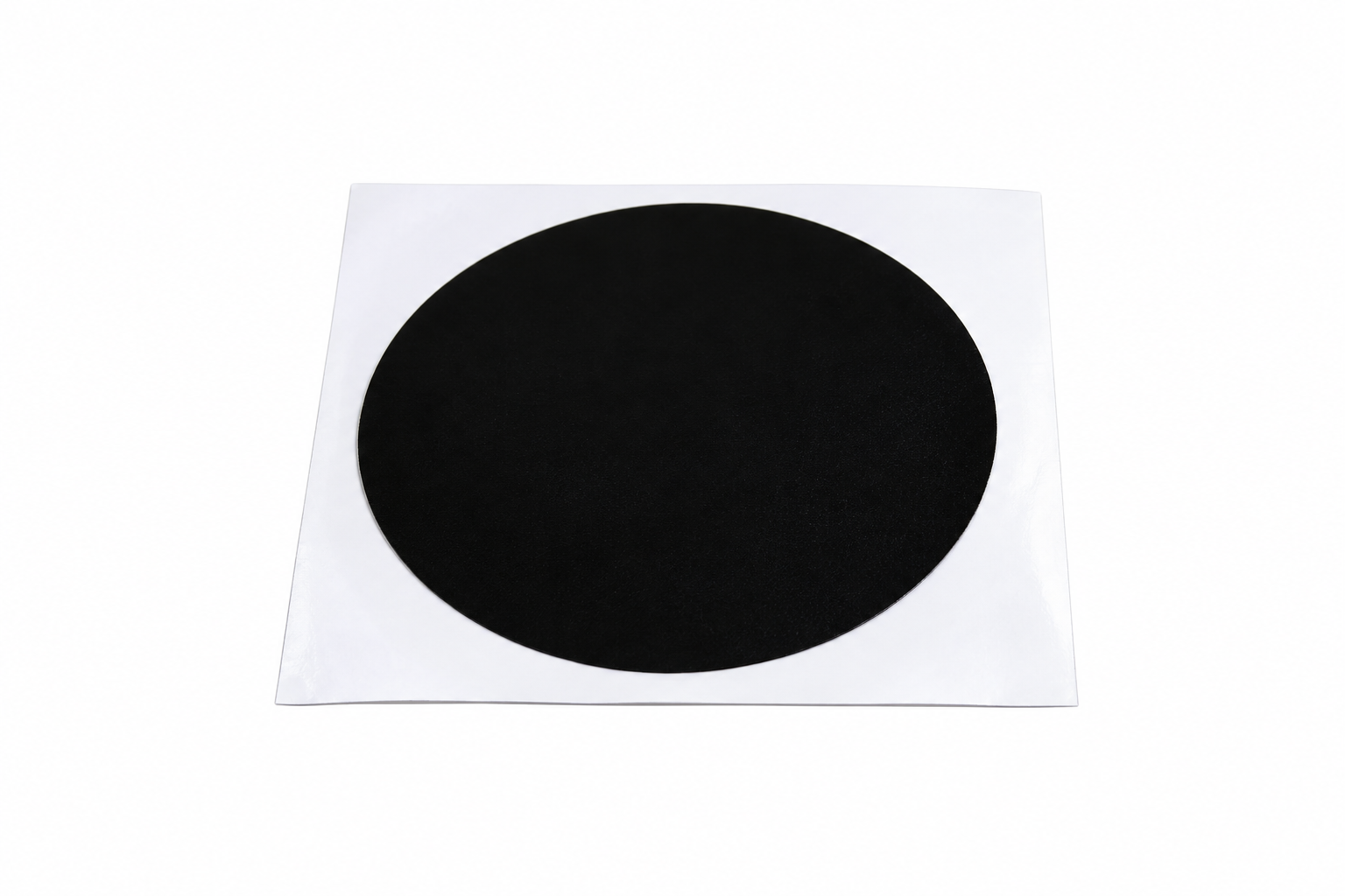 Sticker Round, Black, EP518