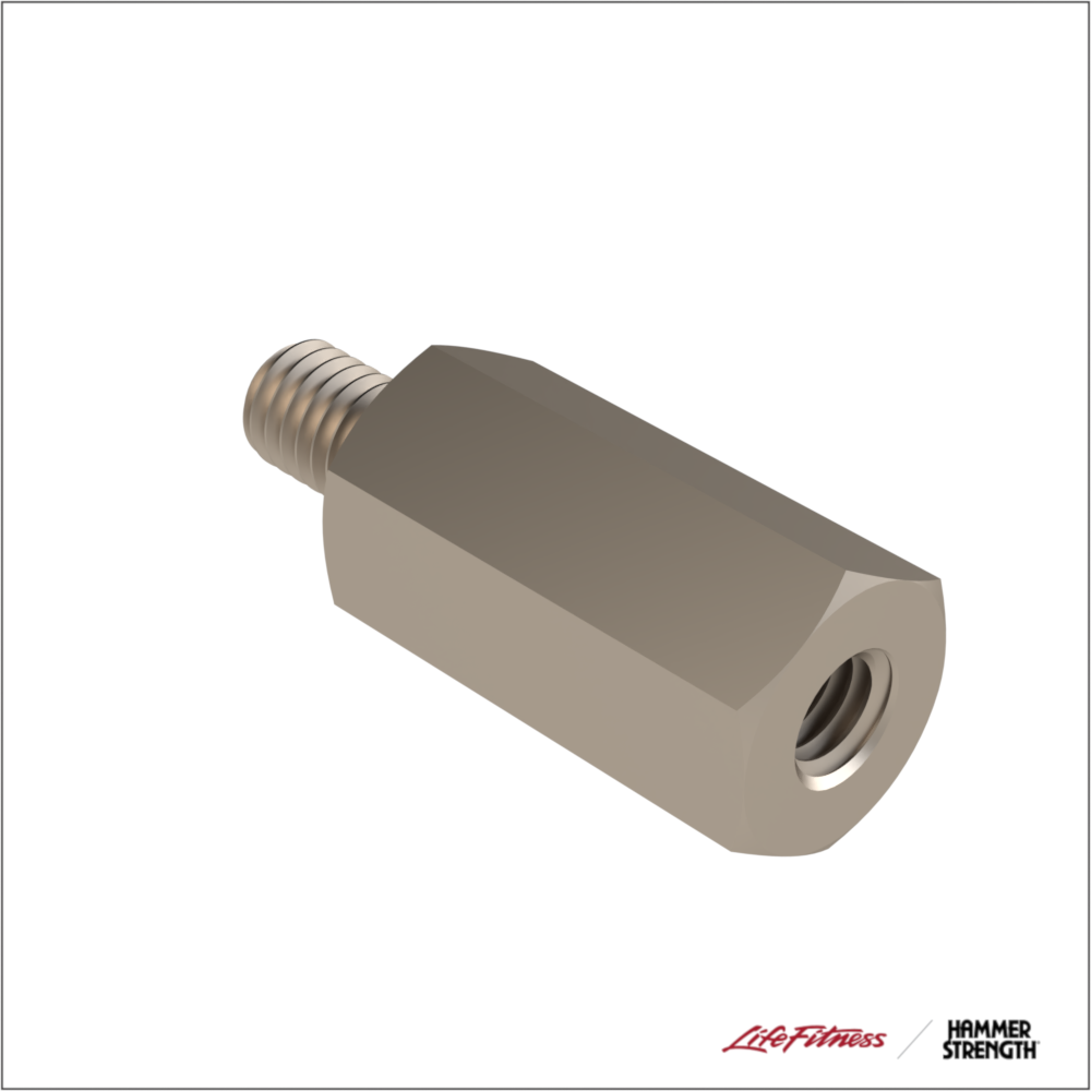 STANDOFF: MALE-FEMALE THREADED M3X.5X12MM