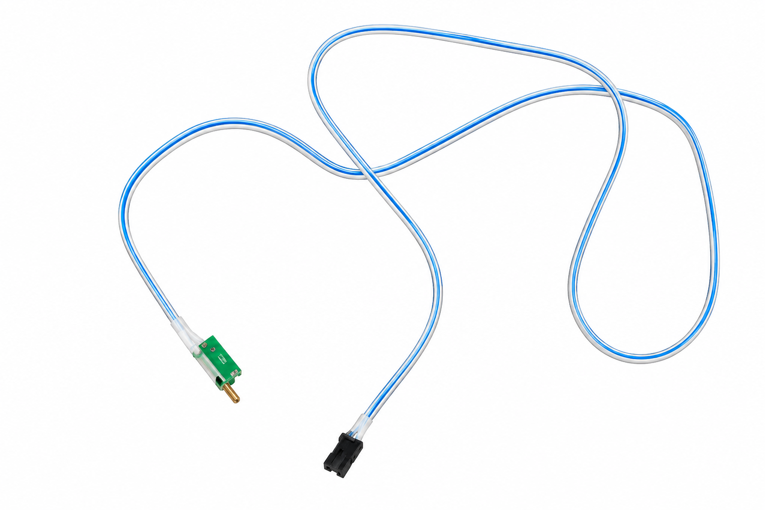 WIRE, HANDLEBAR, RIGHT, WHITE/BLUE, 800L#2.