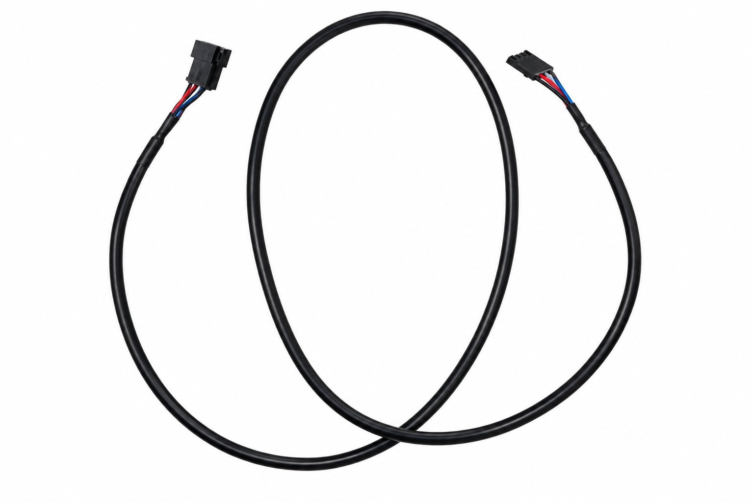 Console Wire Set, Down, Black, 24AWG, 1000