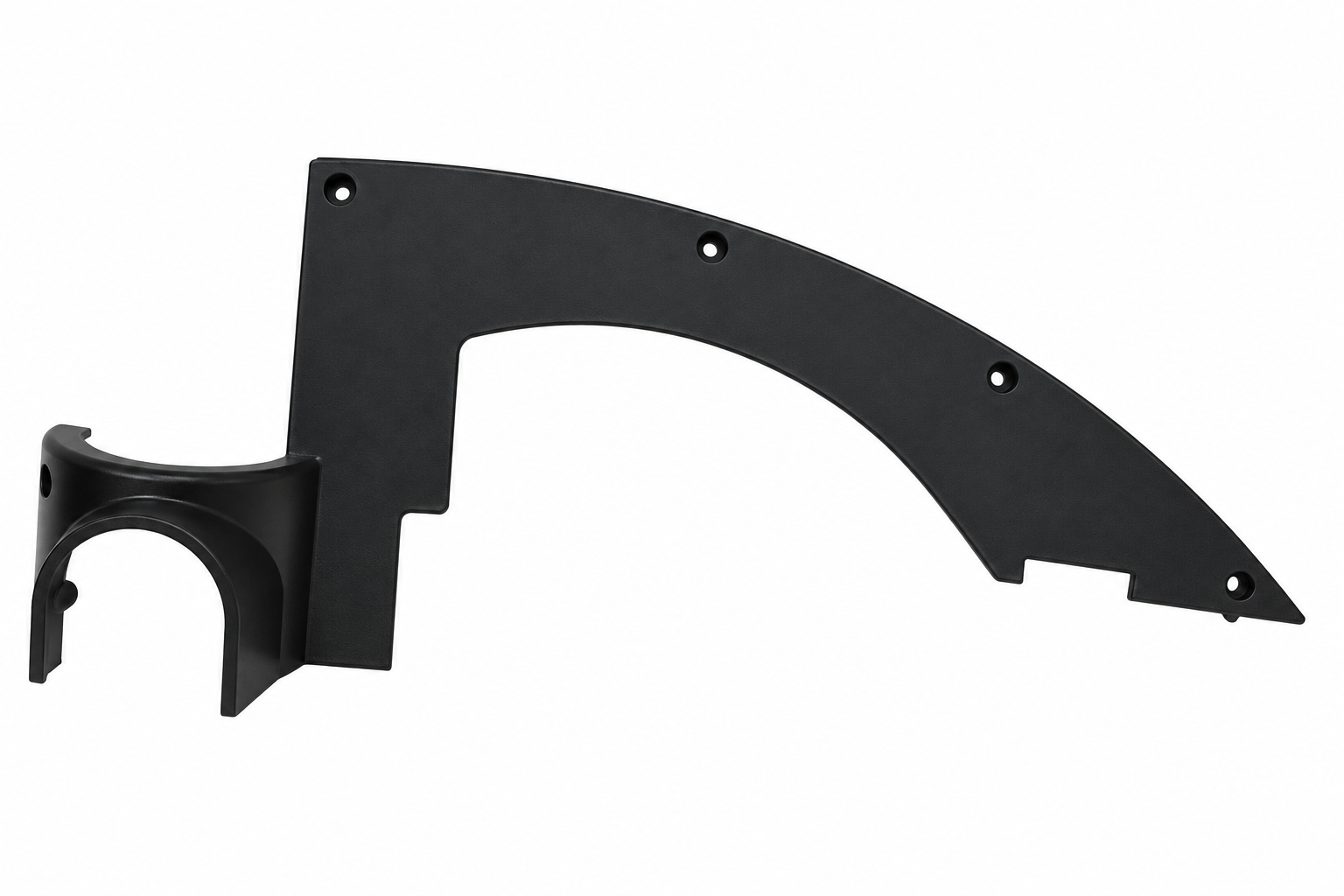 Cover, Console Mast, R, inside, ABS, 75140