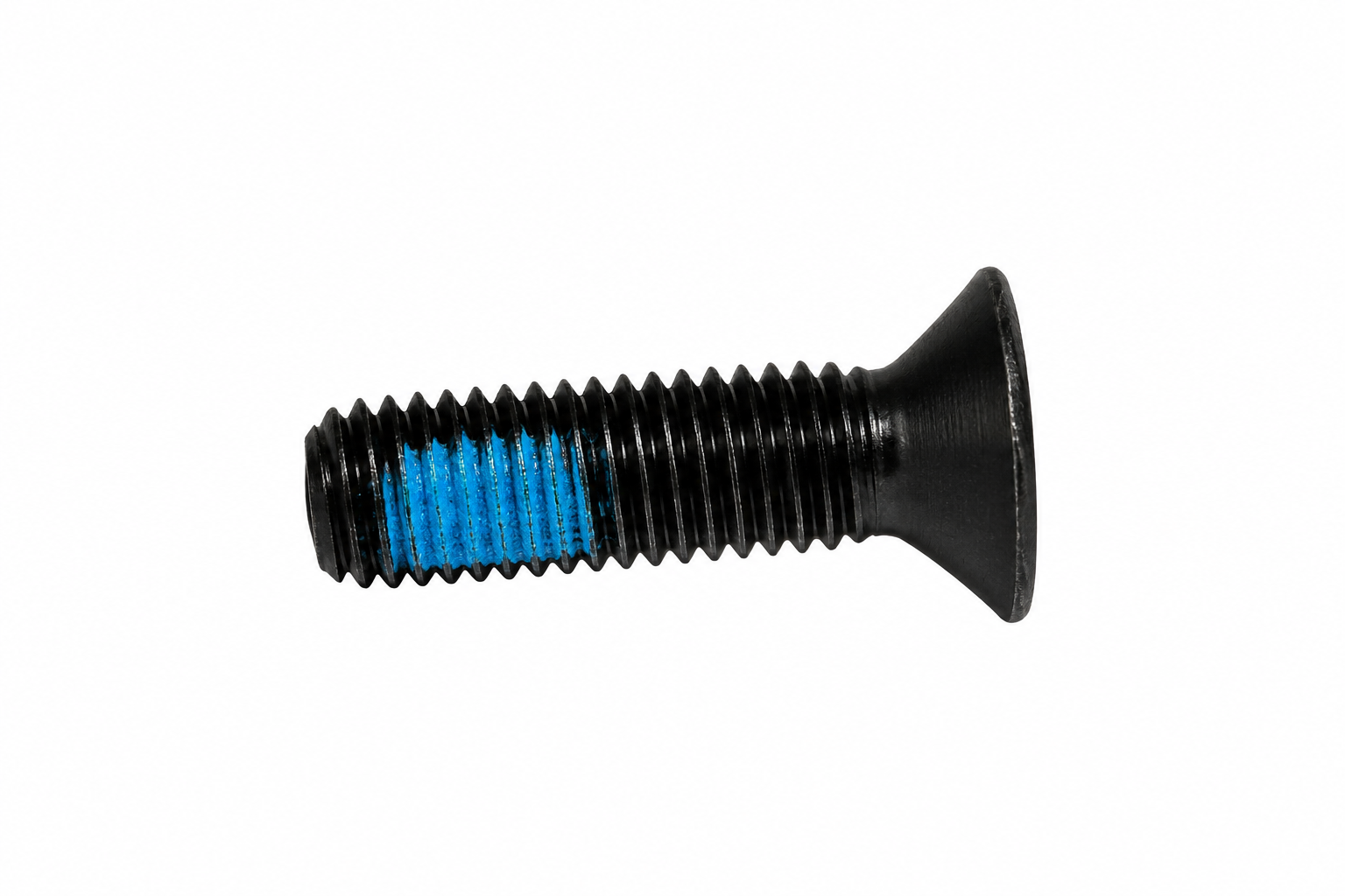 Screw, Hex Socket, Sink, M8x1.25Px28L, Adher