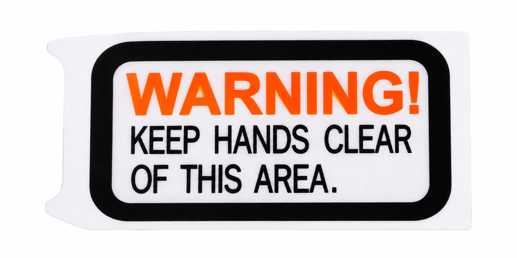 Decal-Digital Disk Warning*DISC