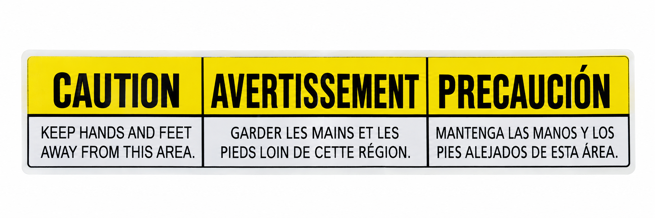 Warning Sticker, Cover, behind, TM381