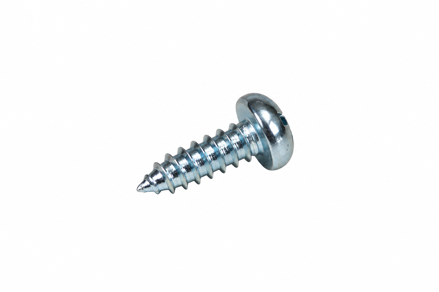 Screw, Phillip, BH, Tapped, 3x10L, Zn+3(Whit
