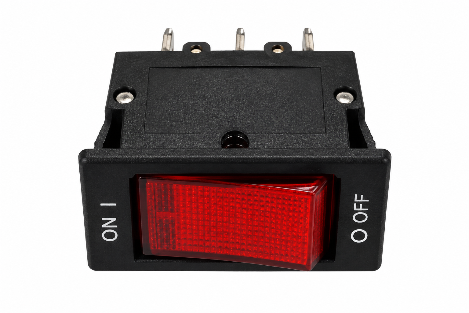 Power Switch, Single Pole, W/ Light, 125V, -