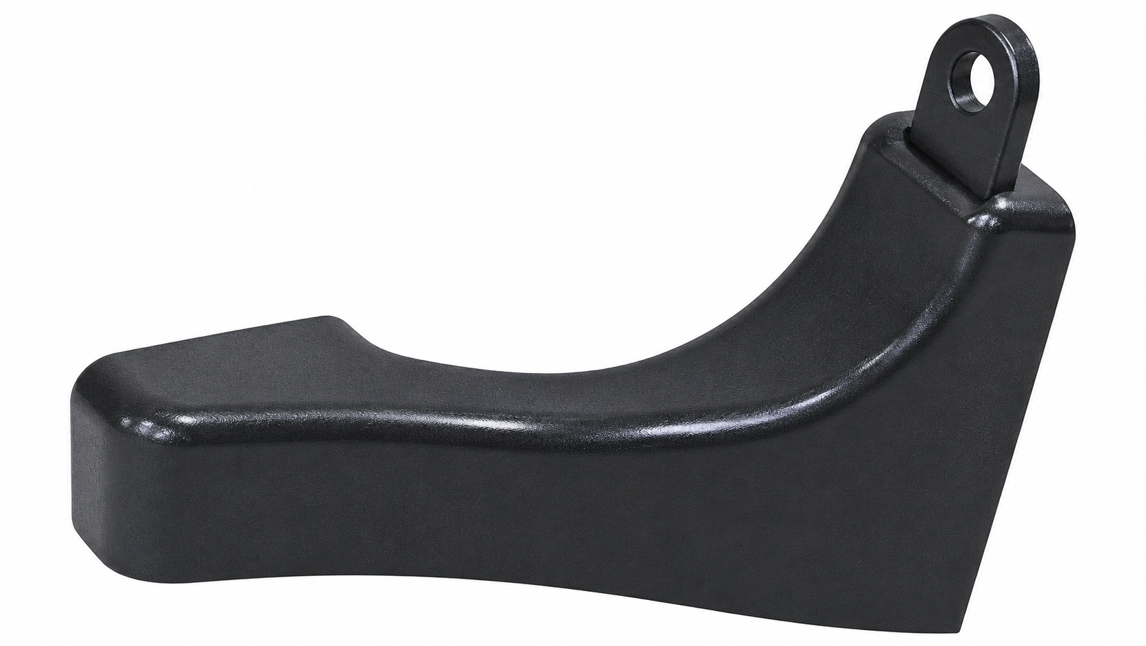 Wind Shield, Left, ABS, Black