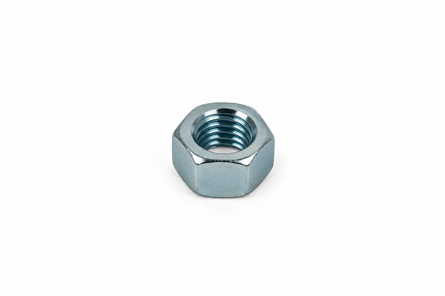 NUT, HX, .375-16, ZN