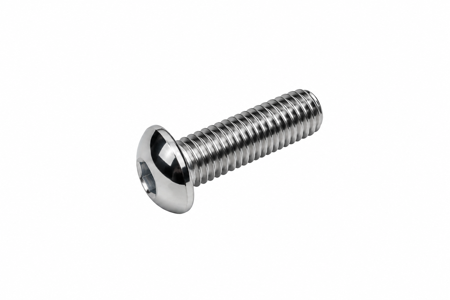 Screw, Hex Socket, M10X1.5PX30L, Cr Plate
