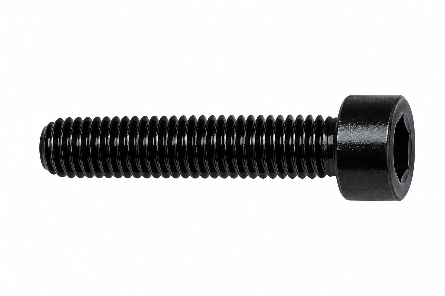 Screw, Hex Socket, Round, M5x0.08Px18L