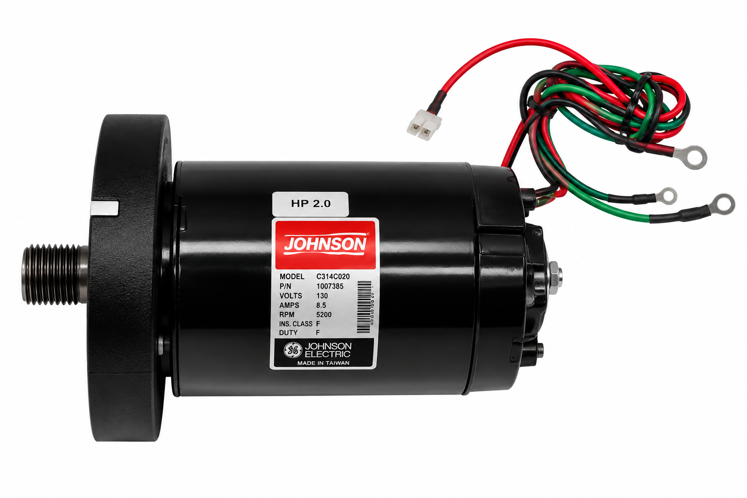 Drive Motor Set JM15-001, 1.25HP/90V